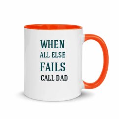 11oz Ceramic Mug with Color Inside