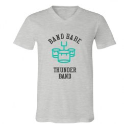 Unisex V-Neck Jersey Tee