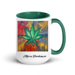 15oz Ceramic Mug with Color Inside