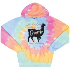 Unisex Tie-Dye Fleece Hoodie