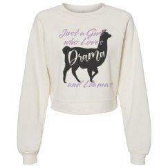 Women's Raglan Pullover Fleece