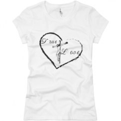 Ladies Slim Fit Basic Promo Jersey Tee