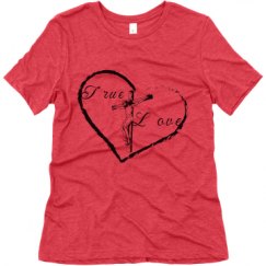 Ladies Relaxed Fit Super Soft Triblend Tee