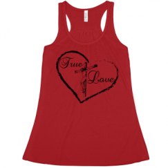 Ladies Flowy Racerback Tank