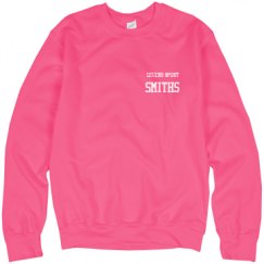 Unisex Neon Crewneck Sweatshirt