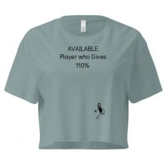 Ladies Festival Cali Crop Top Tee