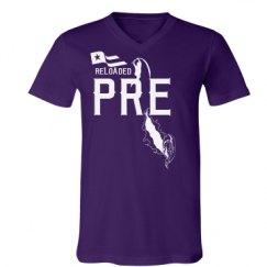 Unisex V-Neck Jersey Tee