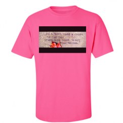 Unisex Ultra Cotton Safety Neon Crewneck Tee