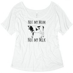 Ladies Flowy Slouchy Tee