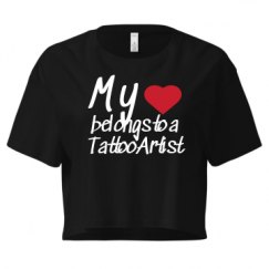 Ladies Festival Cali Crop Top Tee