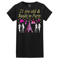 21ST BIRTHDAY PARIS DESIGN