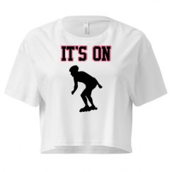 Ladies Festival Cali Crop Top Tee