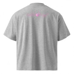 Unisex Organic Oversized High Neck T-Shirt
