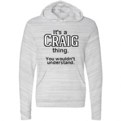 Unisex Fleece Pullover Midweight Hoodie