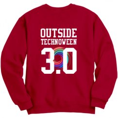 Unisex Film and Foil Crewneck Sweatshirt