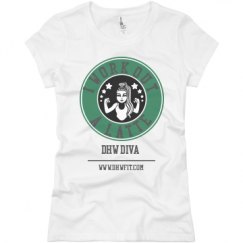 Ladies Slim Fit Basic Promo Jersey Tee