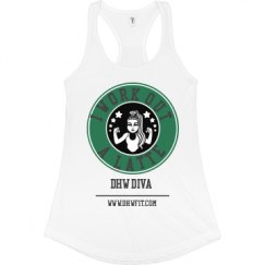 Ladies Slim Fit Racerback Tank Top