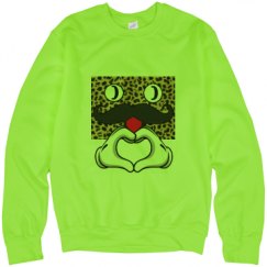 Unisex Neon Crewneck Sweatshirt