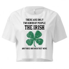 Ladies Festival Cali Crop Top Tee