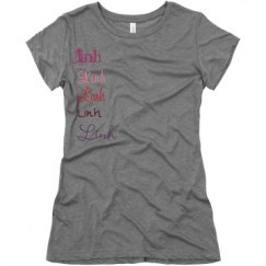 Ladies Slim Fit Super Soft Triblend Tee