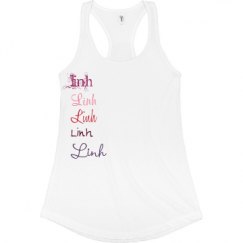 Ladies Slim Fit Racerback Tank Top