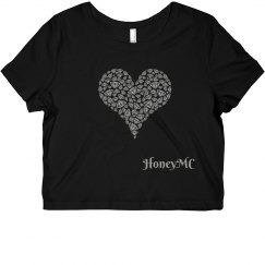 Diamond heart tshirt
