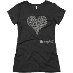 Ladies Slim Fit Super Soft Triblend Tee