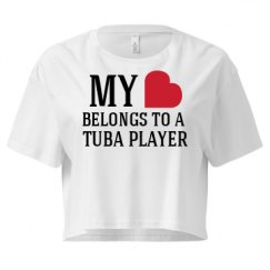 Ladies Festival Cali Crop Top Tee