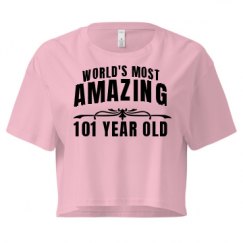 Ladies Festival Cali Crop Top Tee