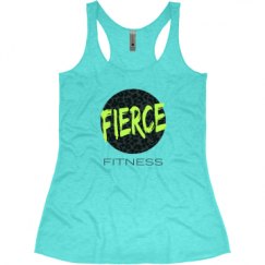 Ladies Slim Fit Super Soft Racerback Triblend Tank