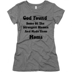 Ladies Slim Fit Super Soft Triblend Tee