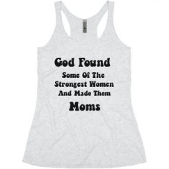 Ladies Slim Fit Super Soft Racerback Triblend Tank