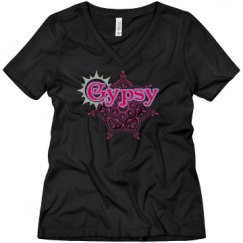 Ladies Relaxed Fit V-Neck Tee