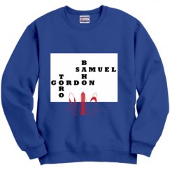 Unisex Film and Foil Crewneck Sweatshirt