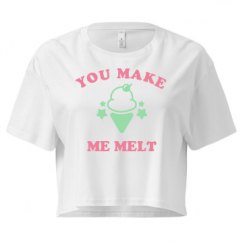 Ladies Festival Cali Crop Top Tee