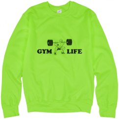 Unisex Neon Crewneck Sweatshirt
