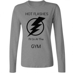 Ladies Relaxed Fit Basic Long Sleeve Tee