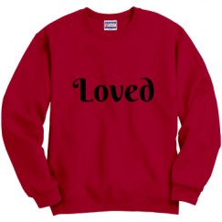 Unisex Film and Foil Crewneck Sweatshirt