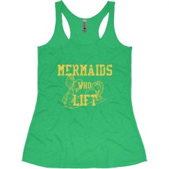 Mermaids who Lift Tank
