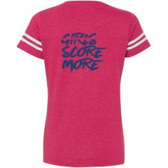 Ladies Relaxed Fit Vintage Sports Tee