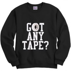 Unisex Film and Foil Crewneck Sweatshirt