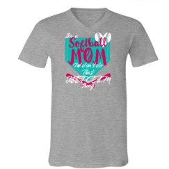 Unisex V-Neck Jersey Tee