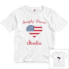 youth usa shirt
