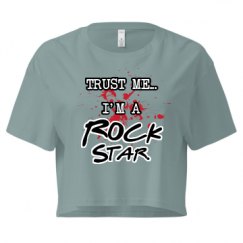 Ladies Festival Cali Crop Top Tee