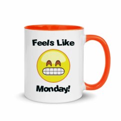 11oz Ceramic Mug with Color Inside