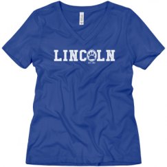 Ladies Relaxed Fit V-Neck Tee