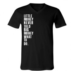 Unisex V-Neck Jersey Tee