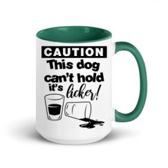 15oz Ceramic Mug with Color Inside