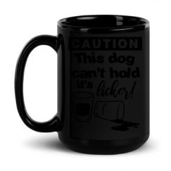 15oz Black Glossy Mug