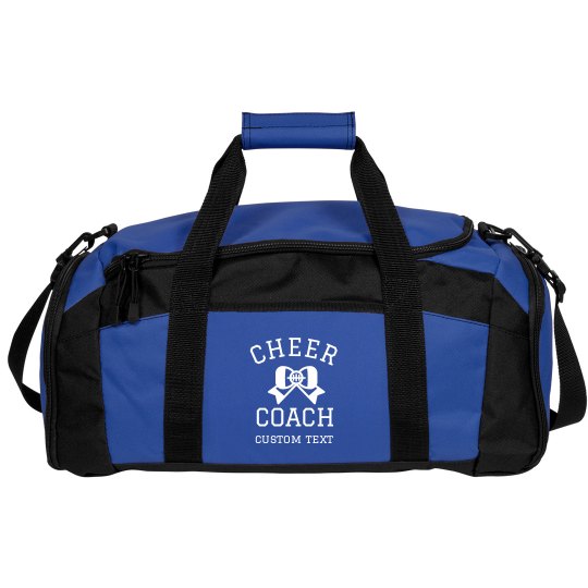 Cheer Coach Custom Bag Port Company Gym Duffel Bag - Main Image